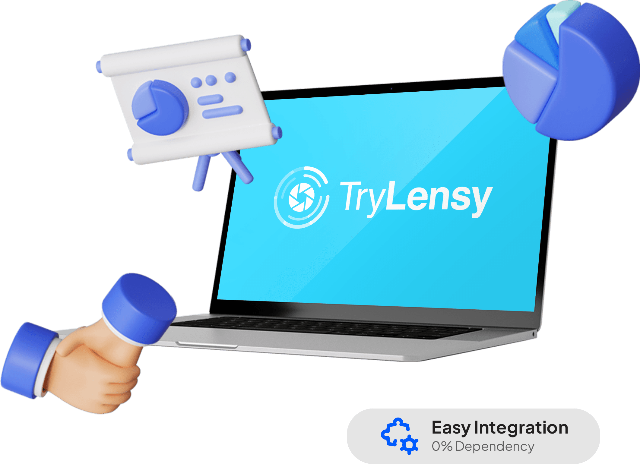 AI try-on interface showing virtual fitting